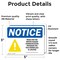 Signmission 3.5 in Height, 5 in Width, Vinyl Decal, Rectangle OS-2PACK-NS-D-35-L-15962 - alternate 5
